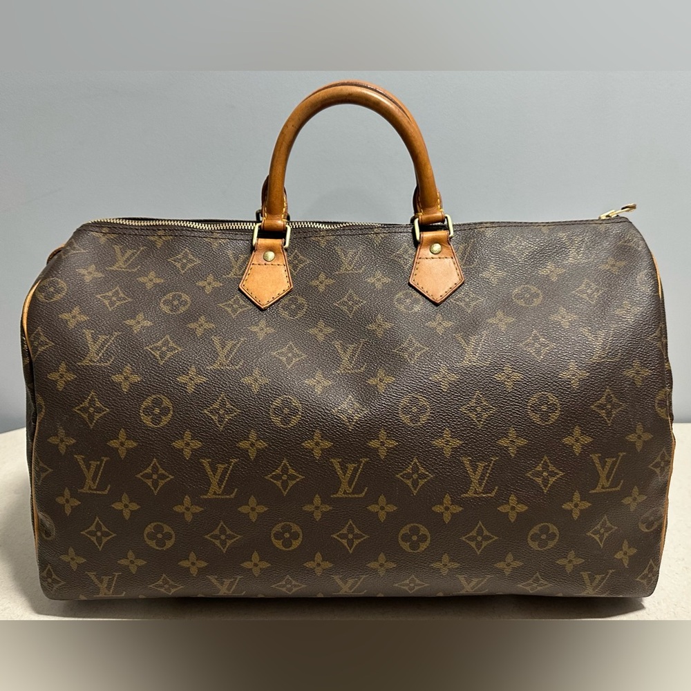 Louis Vuitton Brown Monogram Satchel